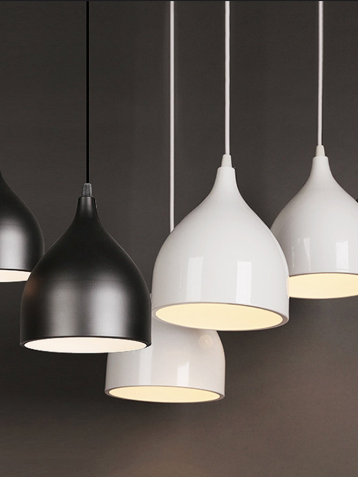 Single-Head Small Bar Pendant Light, Three-Head Modern Minimalist Dining Room Creative Personality Living Room Study Decorative Pendant Light, Dining Room Light