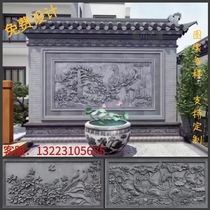 Sculpterie en brique sur mesure Construction ancienne relief chinois Dingding comme mur vert en briques gravures Retour et mur de lombre Mur Imitation Ancienne Cour Décoration