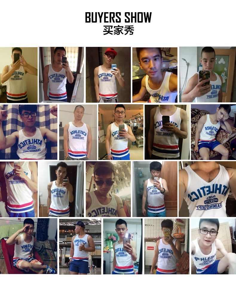 Mực cubic vest nam vest vai mỏng triều thương hiệu bông đan không tay thể thao đáy mùa hè tập thể dục vest nam áo len kiểu hàn quốc