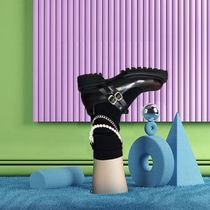 Clear Barn RMB228  Days Ensemble Retro Genuine Leather Thick Bottom Mary Precious College Wind Jk Uniformed Shoes Children