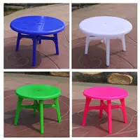 Круглый стол из нового материала диаметром 110 см. Замечания по цвету будут отправлены в службу поддержки клиентов.