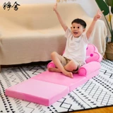 Детский складной мультяшный диван, шпильки для волос для детского сада, детское кресло для мальчиков и девочек для сна