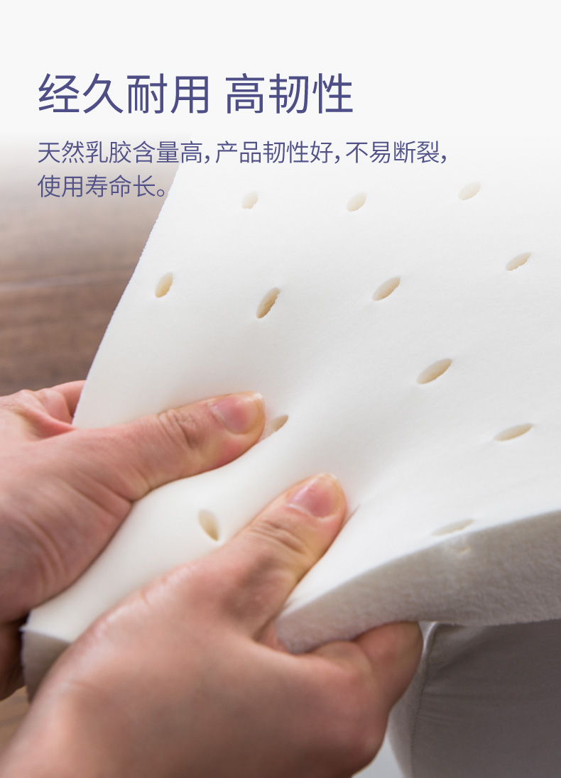 nệm ngủ mủ Qu nhập khẩu từ Thái Lan 5cm10cm1.5 tinh khiết mét 1.8m giường đôi custom-made cao su tự nhiên pad dày - Nệm đệm 1m2
