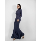 Осенний демисезонный лонгслив, длинная юбка, рыбий хвост