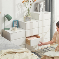 Solid wood chest chest bedroom modern simple storage cabinet drawer cabinet living room cabinet storage bedside table