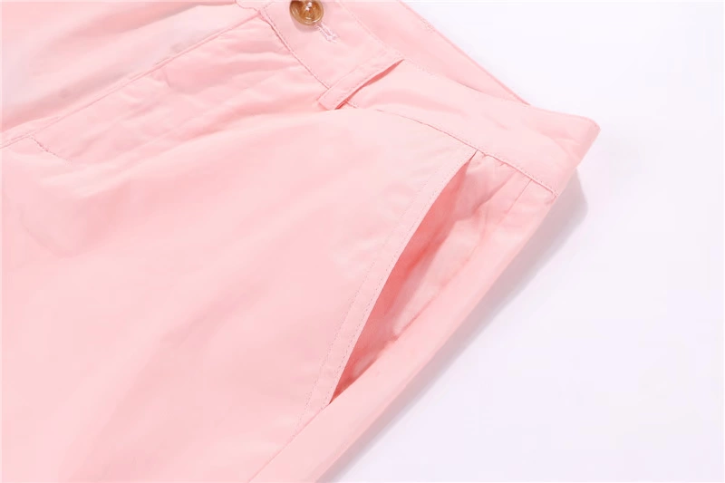 Một mét sáu hàng xóm 160CM mùa hè quần short nam ngắn les thủy triều t lỏng năm điểm rắn màu quần hoang dã