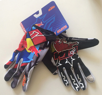 Riding Rider Racing Red Bull full finger Moto bike Mountain O  Neals cross Country climbing gloves abrasion resistant and breathable