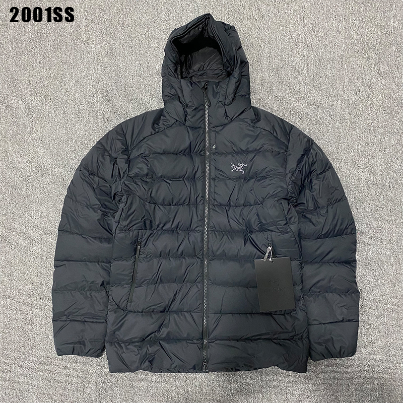 Arcteryx Thorium Hoody 750 Puff down Jacket Autumn and Winter Ribbed down Jacket Cotton Jacket Men's Style