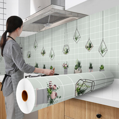 厨房防油贴纸防水防潮防霉自粘墙贴