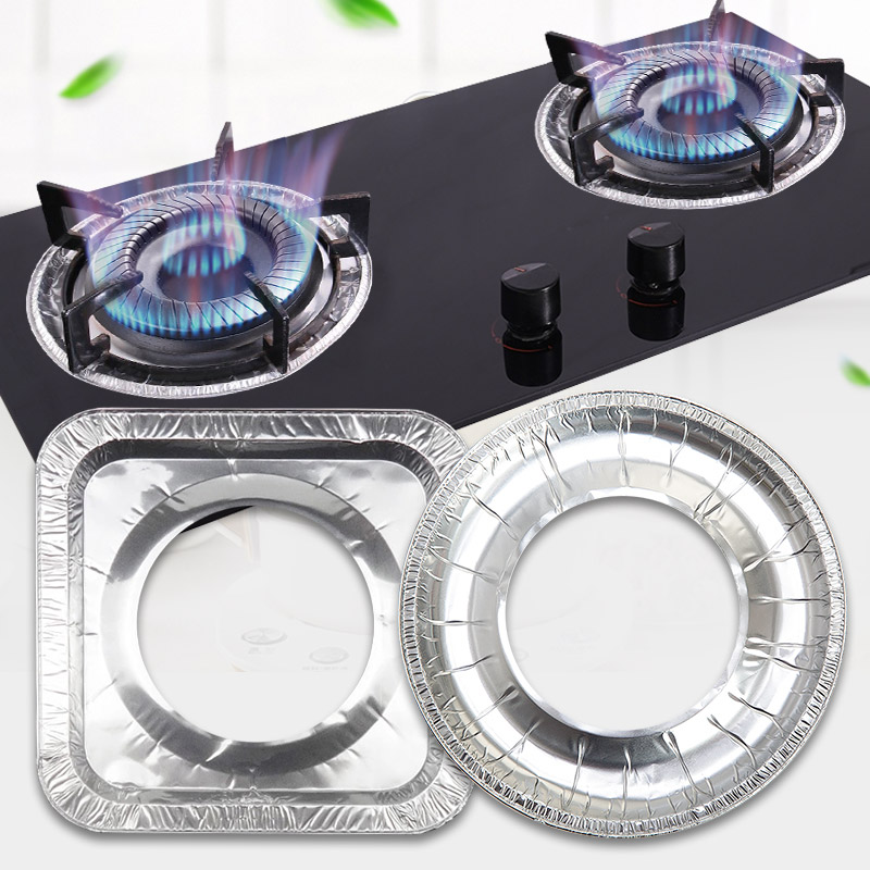 Kitchen oil-proof sticker Stove oil-proof mat Gas stove Aluminum foil tinfoil Gas stove waterproof oil-proof cover cleaning pad
