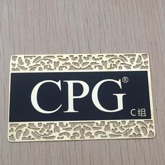 Customized metal card card card silver card VIP card