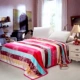 Coral lông chăn dày mùa đông chăn sinh viên đơn ký túc xá ngủ trưa chăn đôi tấm flannel mẫu ga giường đẹp
