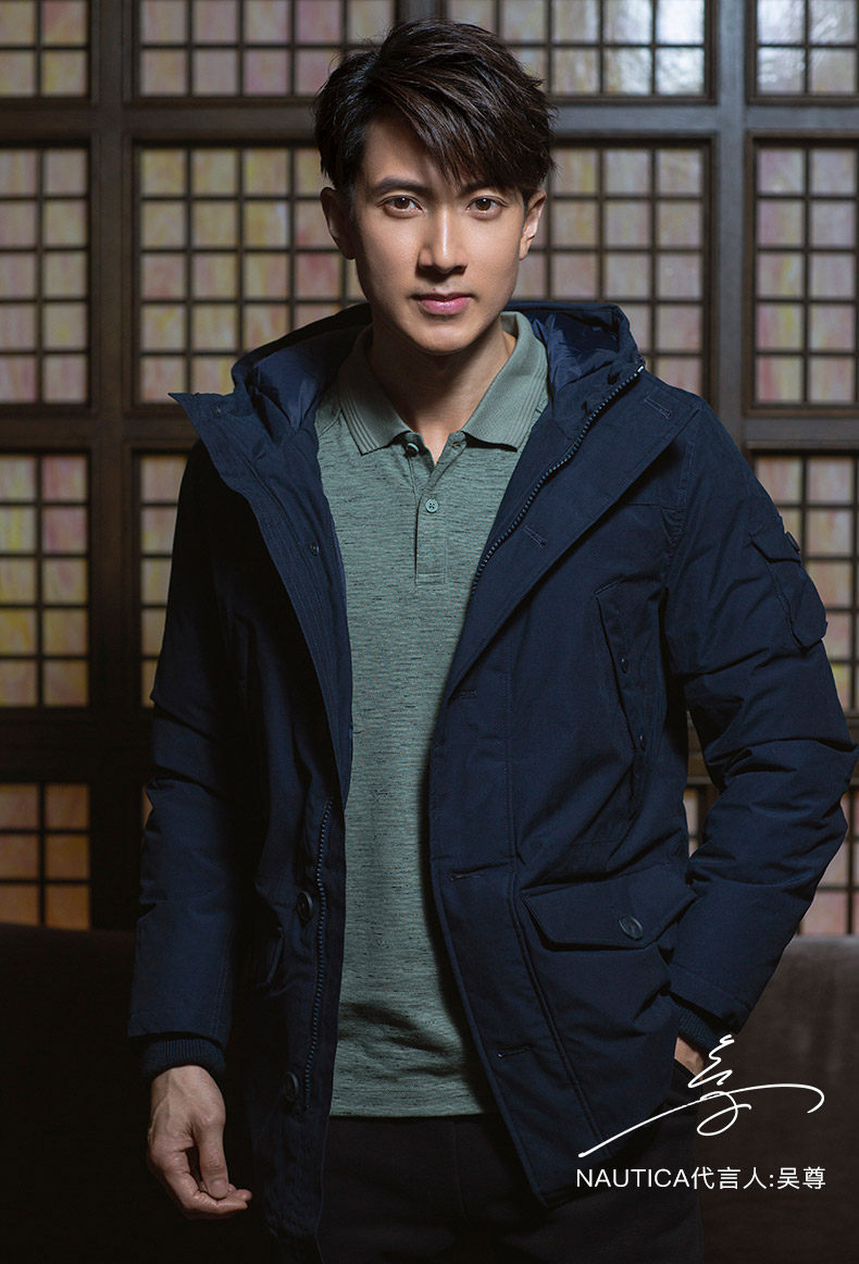 美国 NAUTICA 诺帝卡 男士连帽羽绒服 图2