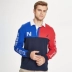 NAUTICA Bắc Âu Nam mùa thu và mùa đông Retro Vai dài tay Áo sơ mi nam Polo NA003257 - Polo áo polo form rộng Polo