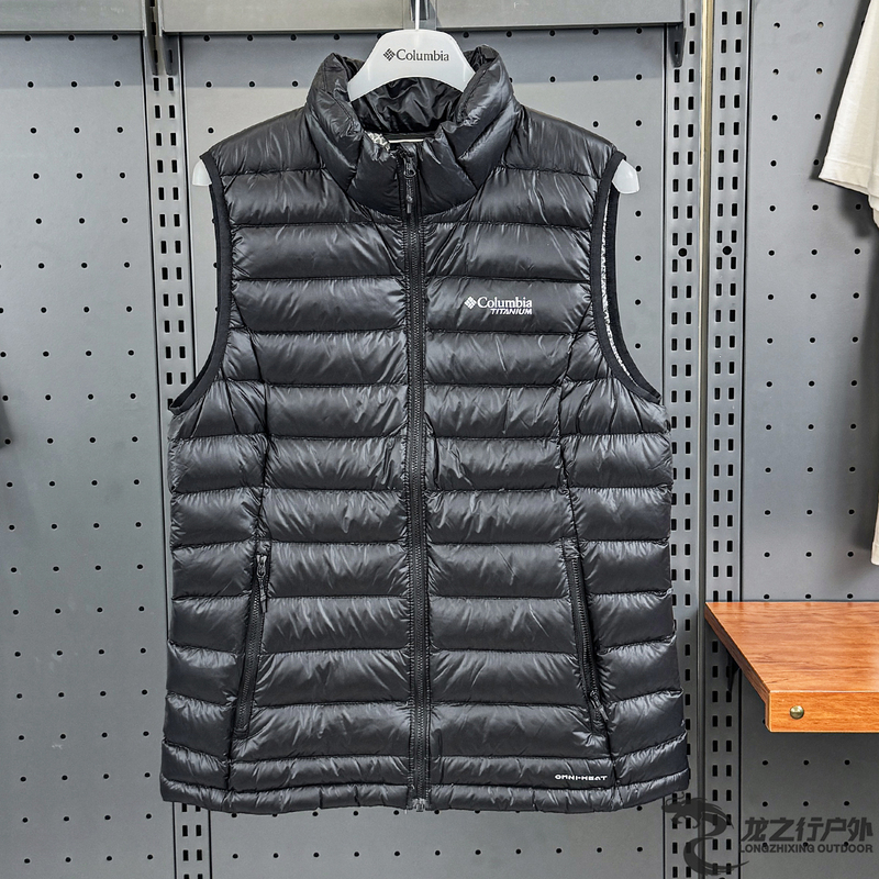 Autumn and Winter Columbia Titanium Women's Water-Repellent Goose down 700 Fill Power down Vest Wk4588