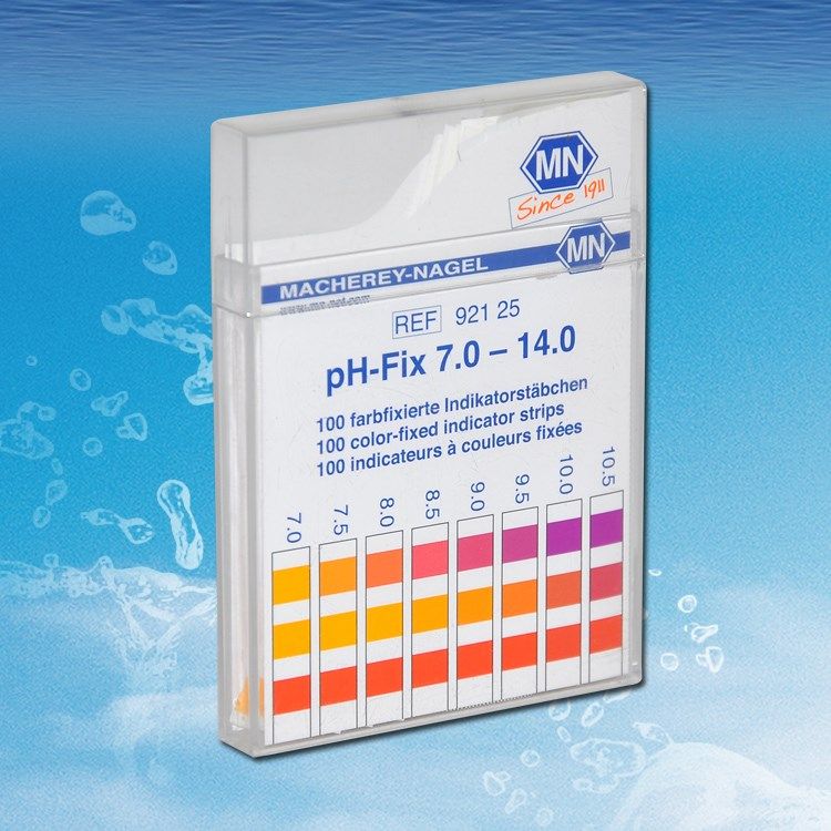 MN Germany pH-Fix test paper 92125ph detects test strips 7-14ph acid pH precision test paper