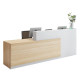 Company front desk reception desk bar painted cashier corner small counter table shop beauty salon simple and modern