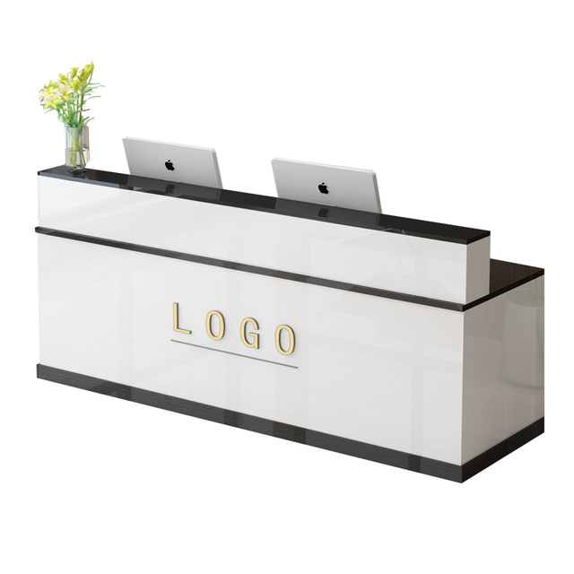 Cashier Counter, Front Desk, Bar Counter, Reception Desk, Counter, Small Commercial Counter, Simple Modern Design, Supermarket, Convenience Store, Beauty Salon