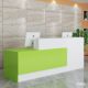 Company front desk reception desk bar painted cashier corner small counter table shop beauty salon simple and modern