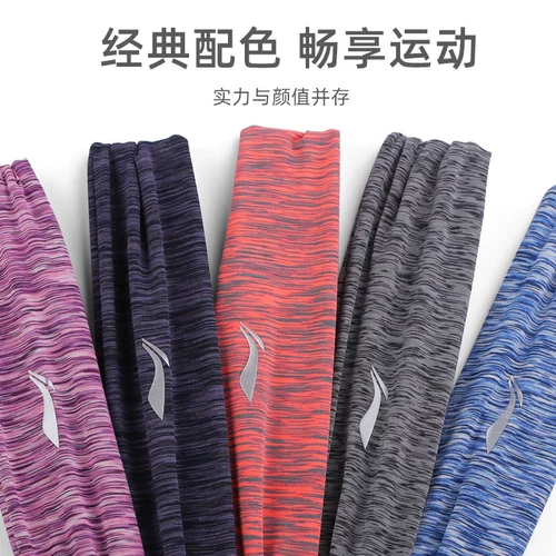 Li Ning, зимний антиперспирант, повязка на голову, спортивный баскетбольный платок для спортзала, для бега, впитывает пот и запах