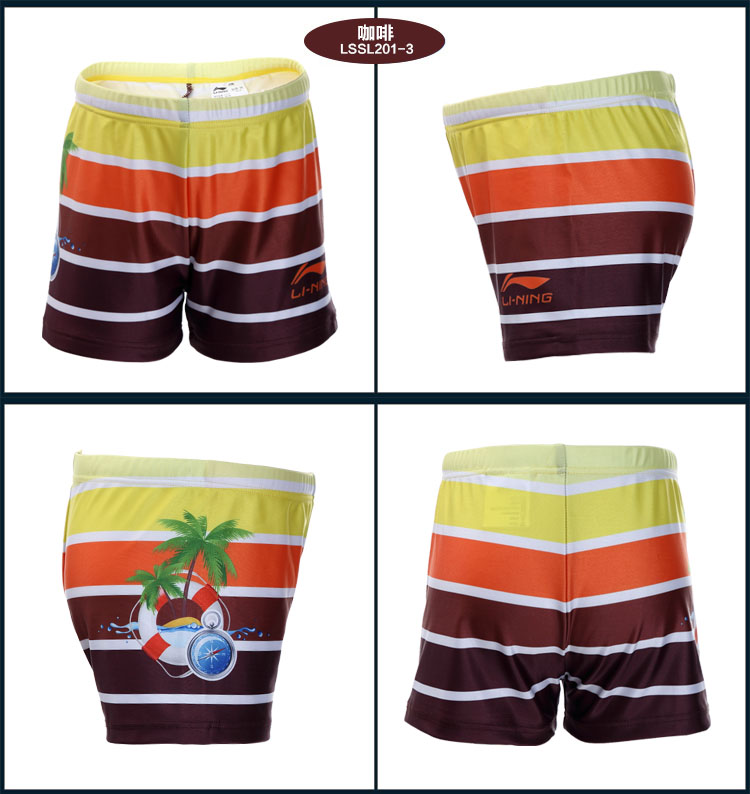 Đồ lót trẻ em Li Ning Đồ bơi cho bé trai Bé trai Đồ bơi cho bé Quần bơi Học sinh Quần short Spa Đồ bơi - Bộ đồ bơi của Kid đồ bơi cho bé gái 11 tuổi