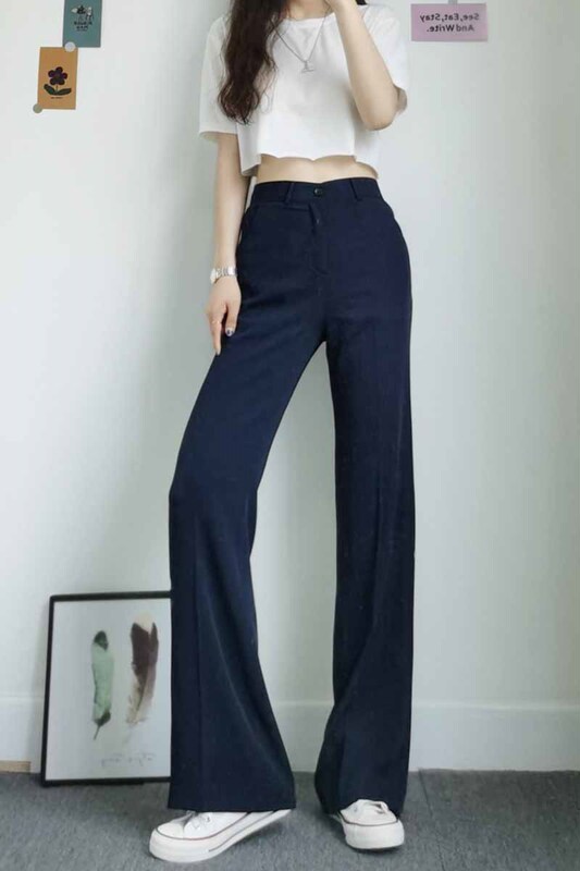 Shanhai Yino Tall Straight-Leg Pants with Drape Effect, Slimming High-Waisted Korean Style 2025 Summer New Korean Style Women's Trousers
