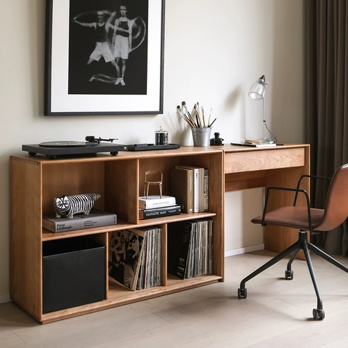 Северный эмодзи сплошной деревянная книжная полка боковой шкаф японского стиля средневекового стиля