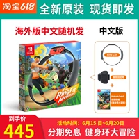 Nintendo Switch NS Game Card с фитнес -кольцом приключений Fit Fit Chines