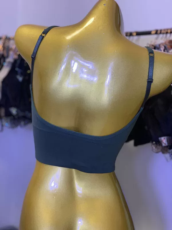 Hot Rhinestone Beauty Back Tube Top Áo ngực chống lóa của phụ nữ với Tấm lót áo ngực Bọc ngực Áo ngực Không có vòng thép Không có vết Đồ lót mùa hè Yoga - Ống