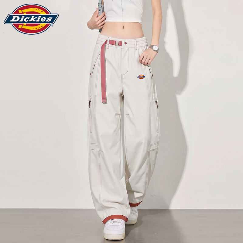 Dickies Official American-Style Summer Work Pants Wide-Leg Drape Casual Pants Women's Loose Straight-Leg Long Pants Women Dickies Official American-Style Summer Work Pants Wide-Leg Drape Casual Pants Women's Loose Straight-Leg Long Pants Women