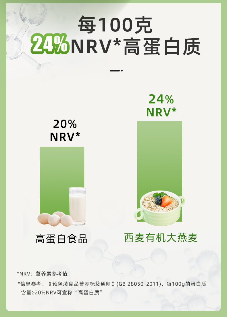 西麦有机大燕麦片原味无蔗糖即速食冲饮