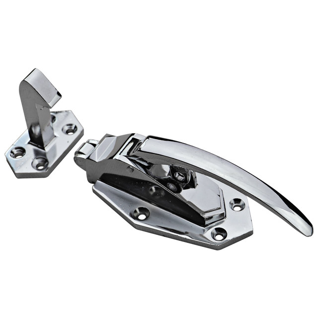 Iesco Oven Door Lock Cold Storage Door Lock Oven Latch Lock Zinc Alloy Industrial Door Lock Push Handle 4inch 6inch