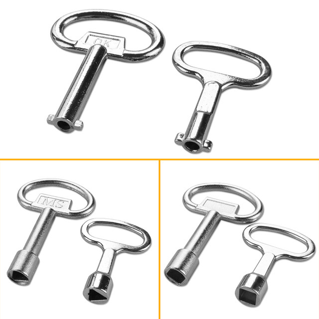 Triangular Key, Square Key, Flat O-Shaped Key, Industrial Key, Haitan Key, Electrical Box Door Lock Key
