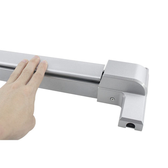 Flat Push-Type Fire Door Lock, Fire Escape Door Lock, Safety Door Push Rod Lock, Emergency Escape Door Lock for Shopping Malls, Fire Door Lock