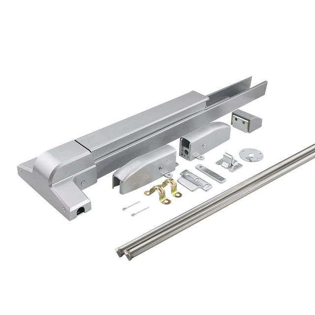Flat Push-Type Fire Door Lock, Fire Escape Door Lock, Safety Door Push Rod Lock, Emergency Escape Door Lock for Shopping Malls, Fire Door Lock