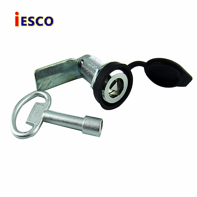 Electrical Box Lock, Distribution Box Lock, Switch Cabinet Door Lock, Cam Lock, Triangular Key Industrial Door Lock, Extended 60mm