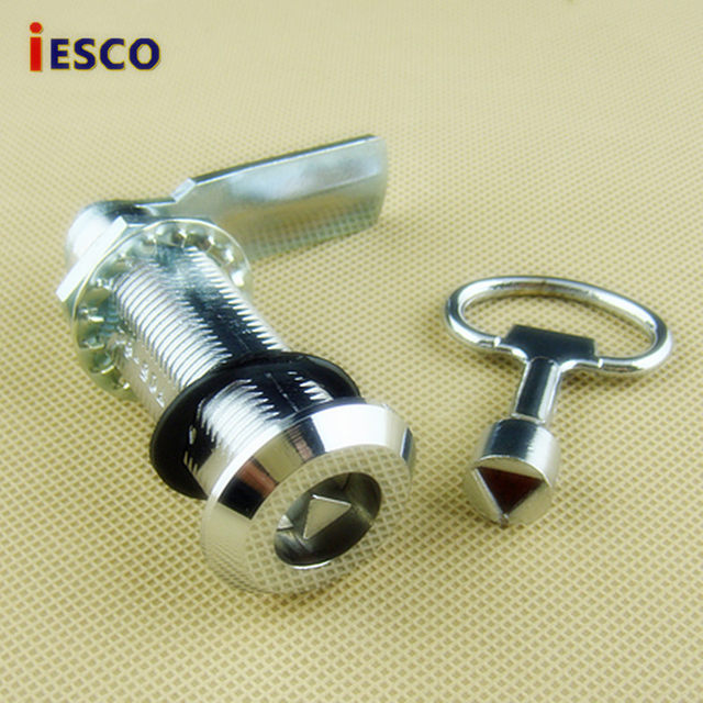 IESCO electrical box lock distribution box lock switch cabinet door lock triangular key tongue lock industrial door lock core
