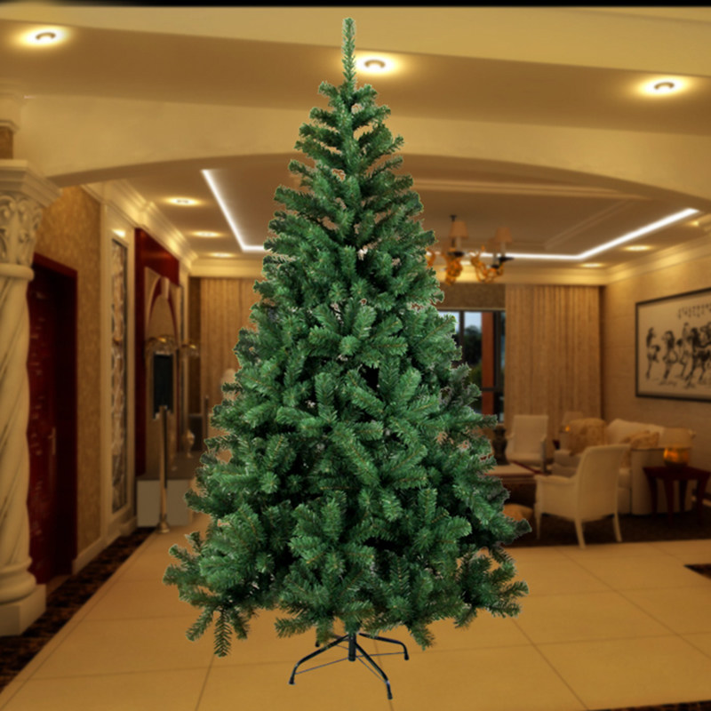 Christmas Day 1 8 m Christmas Tree Luxury Encryption Green Christmas Tree 180CM Nude Tree Christmas Family Decorations