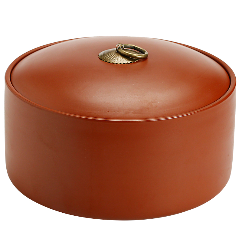 Purple sand tea cake boxes tea cake tin caddy fixings ceramic large white tea tea urn storage detong wake POTS