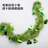 Таоксиновый одиночный дракон зеленый смешанный золото