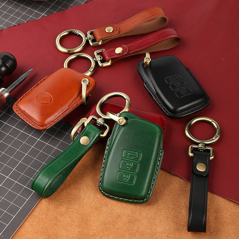 Suitable for Lexus lx570 s250 rx300h nx200t keypack leather protective casing button