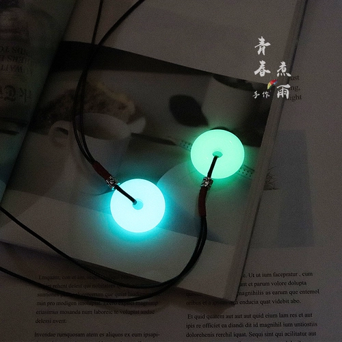 Защитный амулет, пряжка, подвеска, ожерелье для школьников для влюбленных, универсальный свитер, регулируемая цепочка