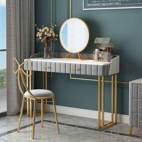 Современный и минималистичный туалетный столик для спальни, система хранения, популярно в интернете