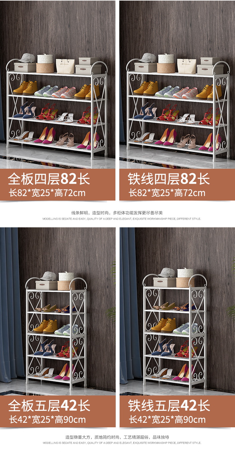 Giá giày đơn giản kinh tế ký túc xá chống bụi tủ giày không gian lắp ráp nhà cửa nhỏ giá giày đặc biệt cung cấp - Kệ kệ để đồ