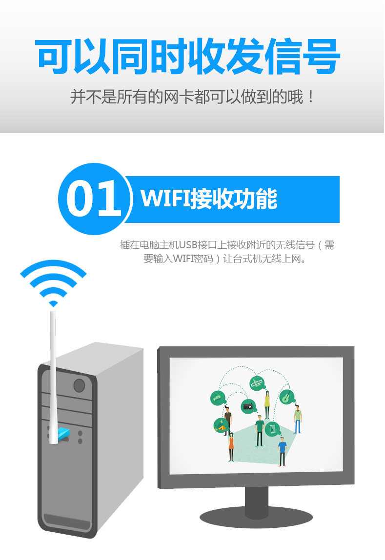 水星无线网卡WIFI信号接收器发射器USB笔记本台式机无线网卡电脑网卡穿墙免驱动无限 水星无线网卡WIFI信号接收器发射器USB笔记本台式机无线网卡电脑网卡穿墙免驱动无限