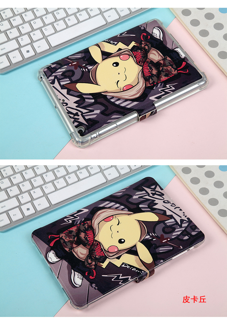 Vỏ bảo vệ Ipad air2 Apple Tablet 1 bao gồm tất cả silicon pad5 / 6 vỏ da hoạt hình siêu mỏng 2018 mới A1822 dễ thương chống rơi 6 vỏ 9,7 inch - Phụ kiện máy tính bảng phụ kiện ipad