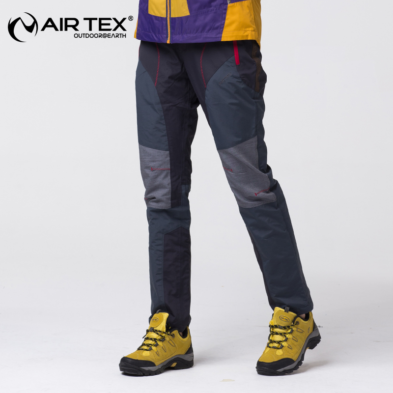 Art Autumn Winter Outdoor Windproof warm and warm punching pants Women waterproof climbing pants Neri net face breathable long pants female boarder
