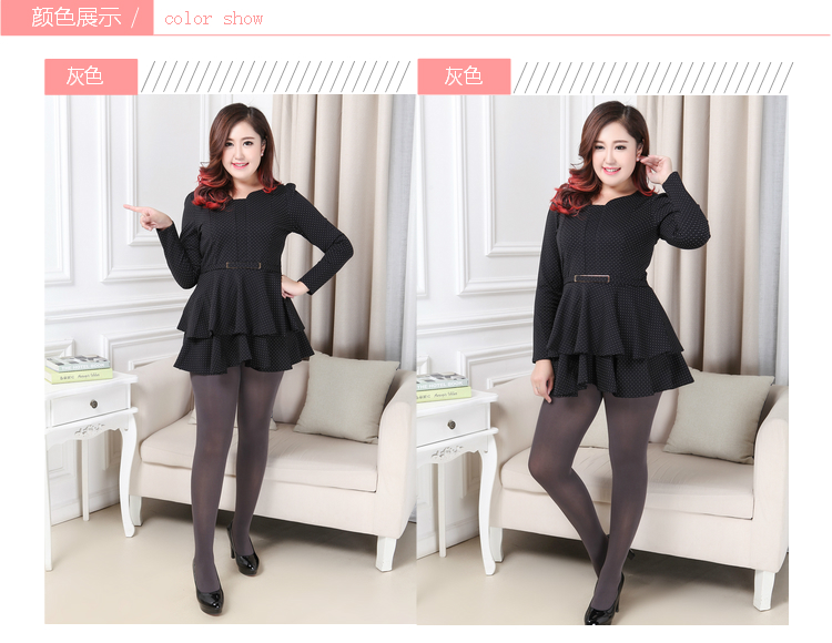 Mùa xuân và mùa thu vớ dày cộng với phân bón XL mỏng cashmere chất béo chị gái 200 pounds cao eo dài xà cạp sỉ lẻ quần tất giá rẻ