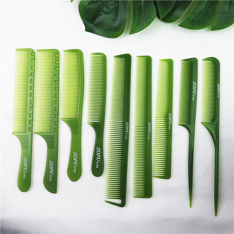 High temperature resistant hair cutting comb special hair cutting ultra-thin men's hair apple comb anti-static hair cutting comb