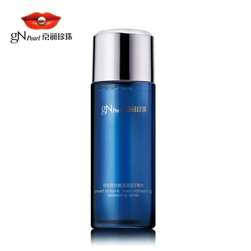 gN Pearl/京润珍珠男仕俊逸清透平衡水120ml 男士爽肤控油补水